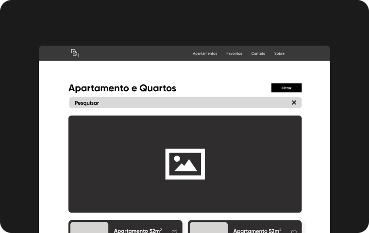 Wireframe Filtros